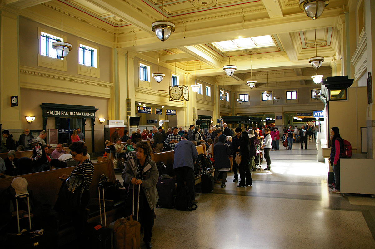 Interior of Pacific Central Station