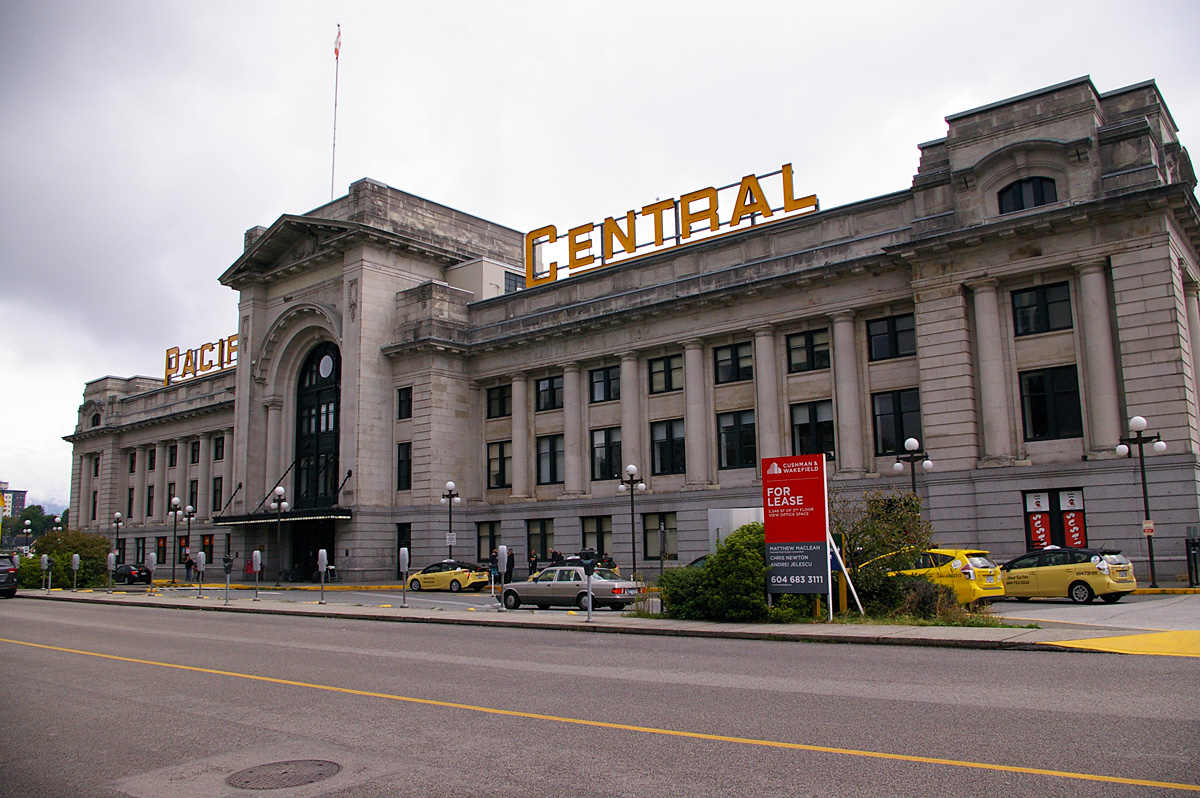Pacific Central Station in Vancouver