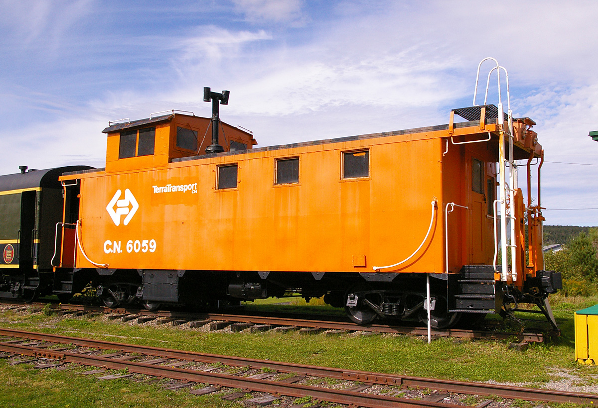 Caboose CN6059 at the Avondale museum