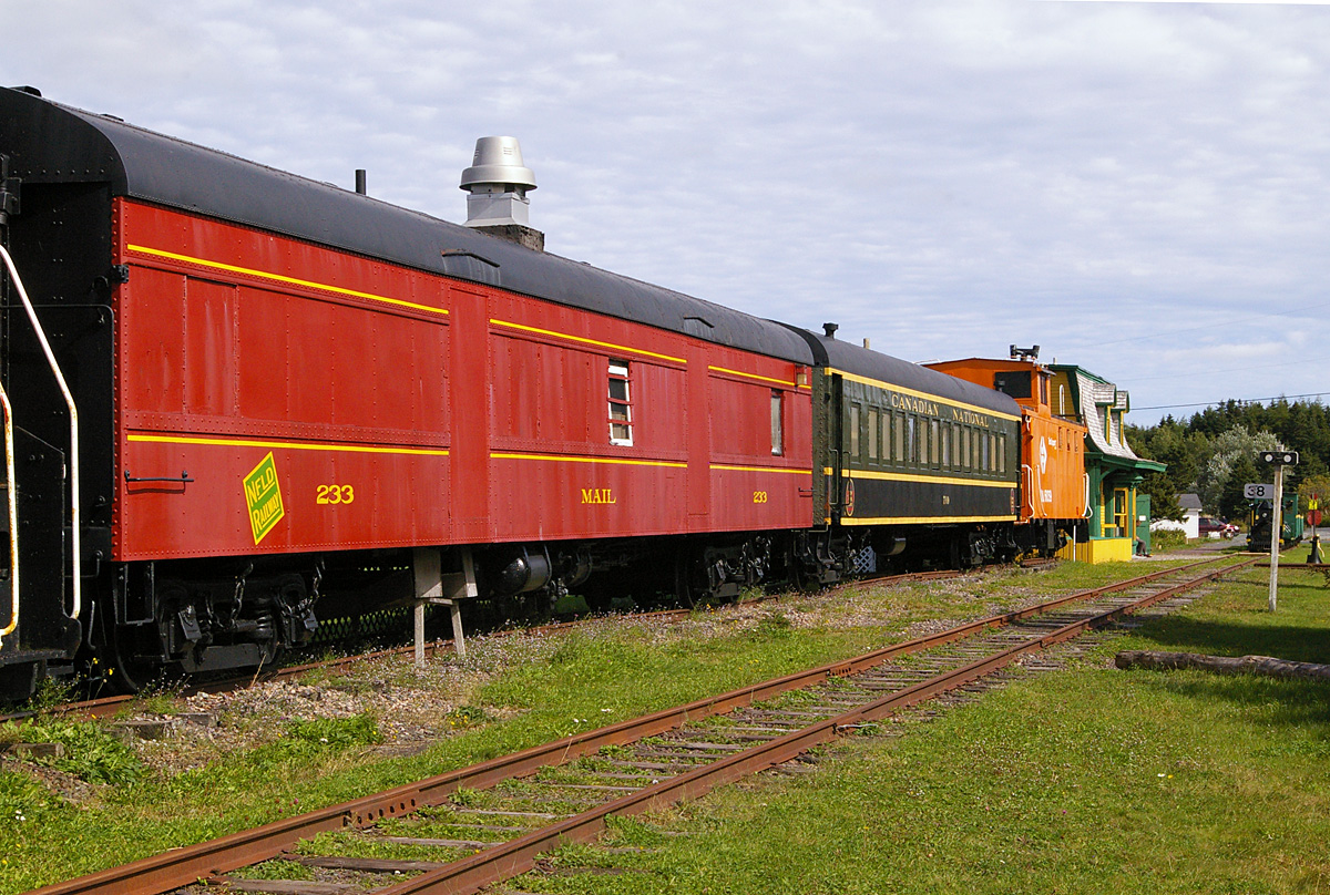 The display train at Avondale