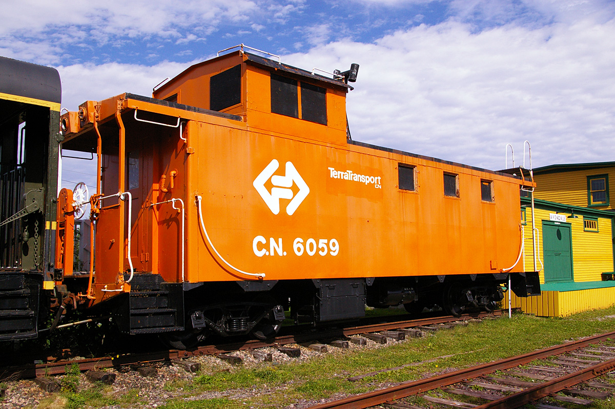 Caboose CN6059 at the Avondale museum