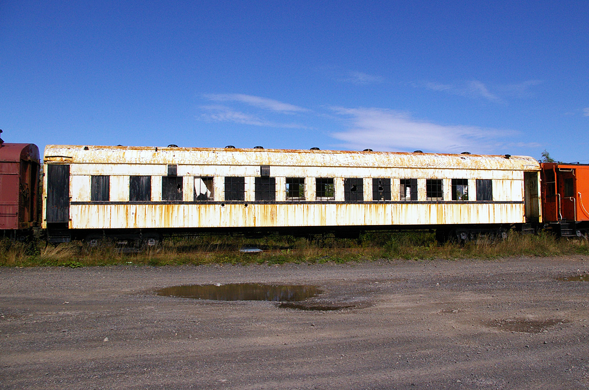 Newfoundland Railway coach at Whitbourne