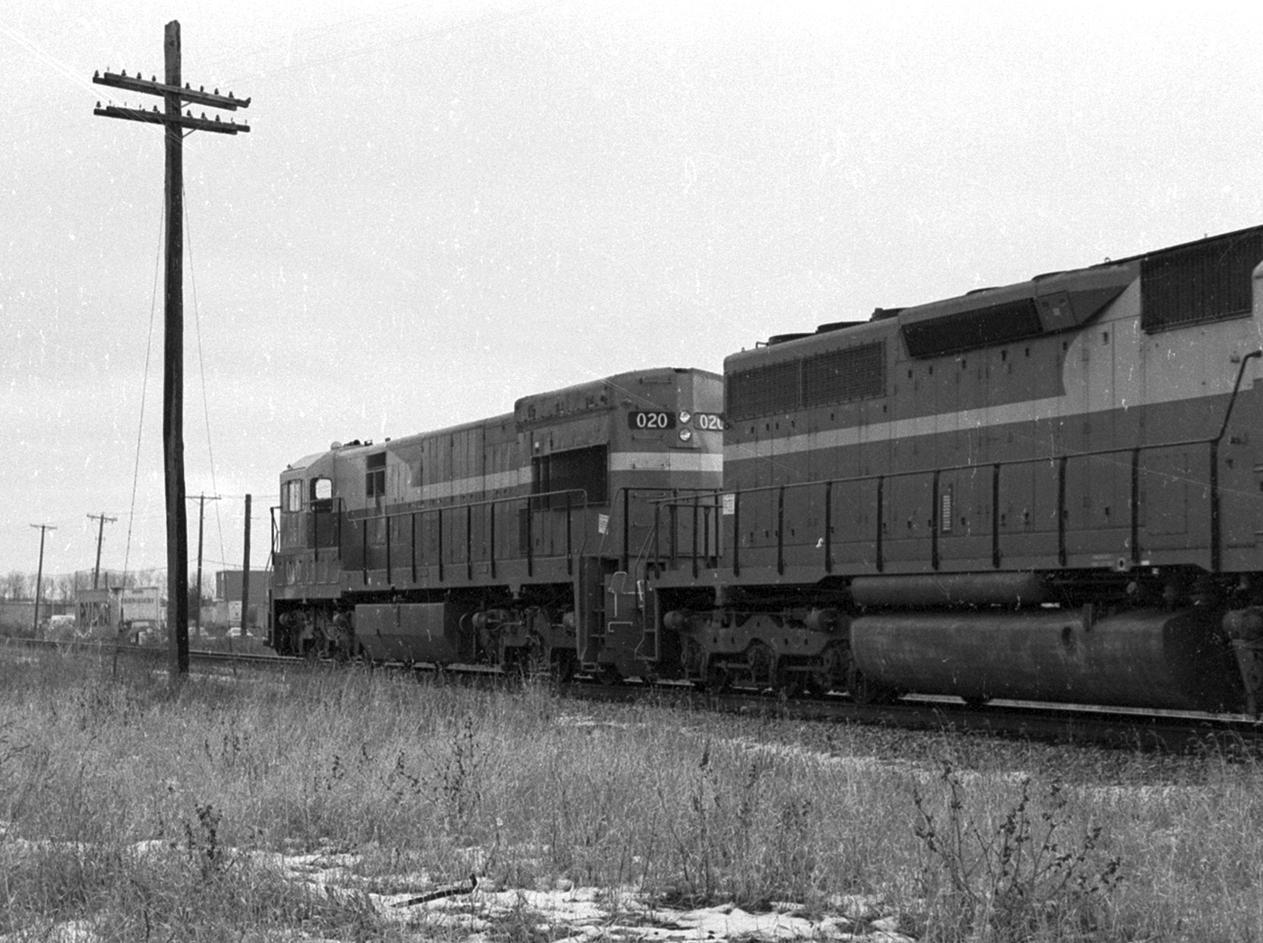 Northbound Detroit Edison coal train