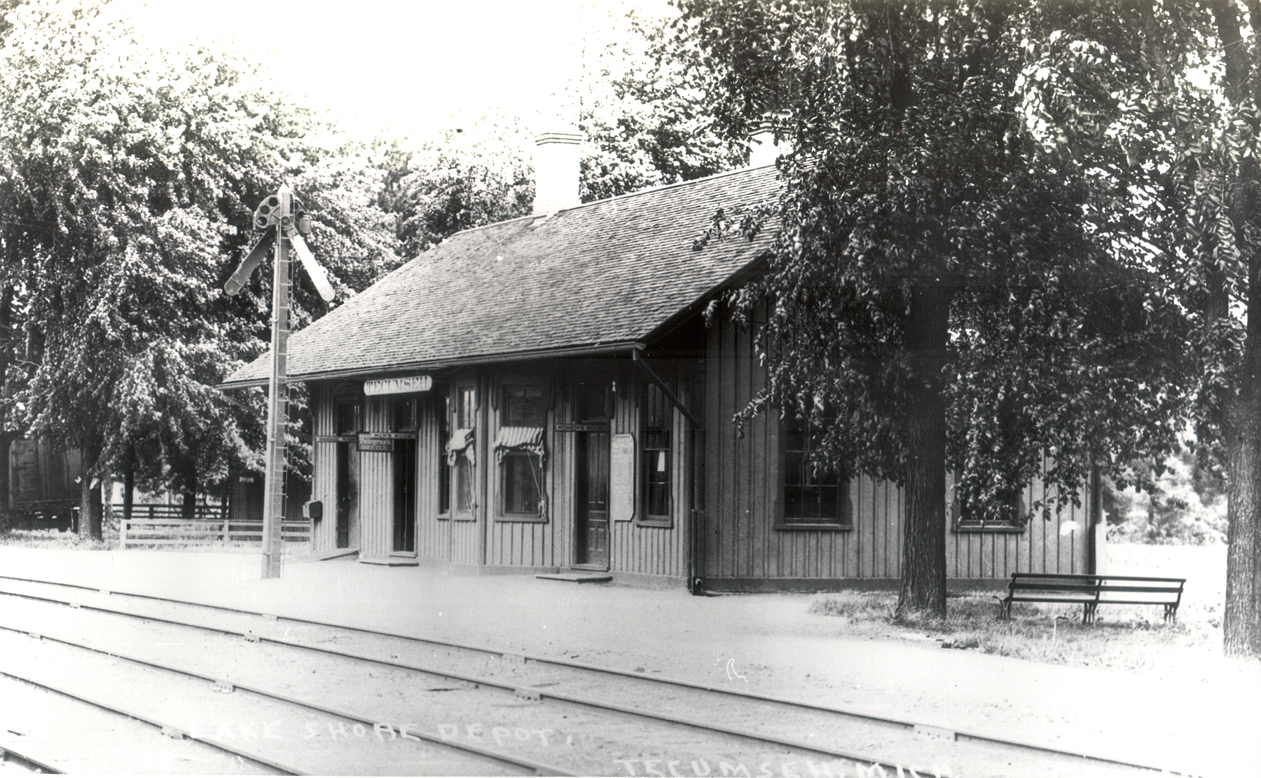 The 1895 Tecumseh north depot