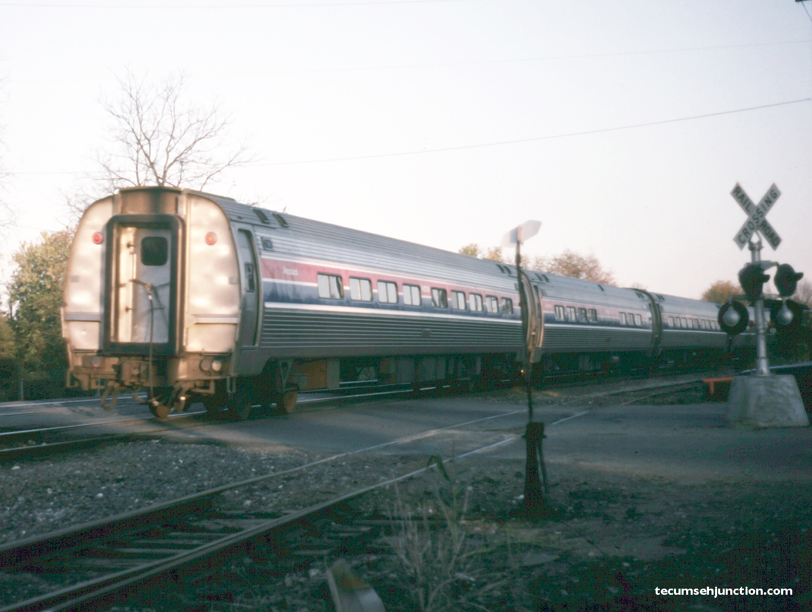Amtrak #352 e.b. at Dexter, MI