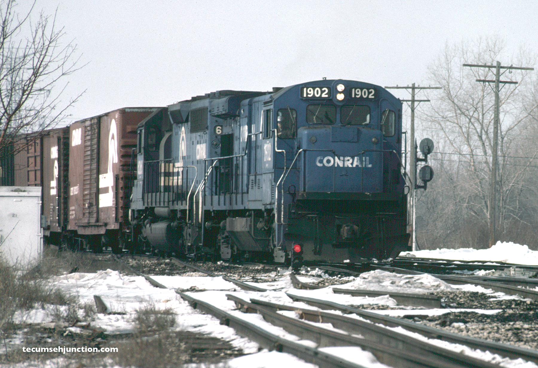 CR 7824, 2774 and 2246 near Stanley Tower, Toledo, OH on March 10, 1984