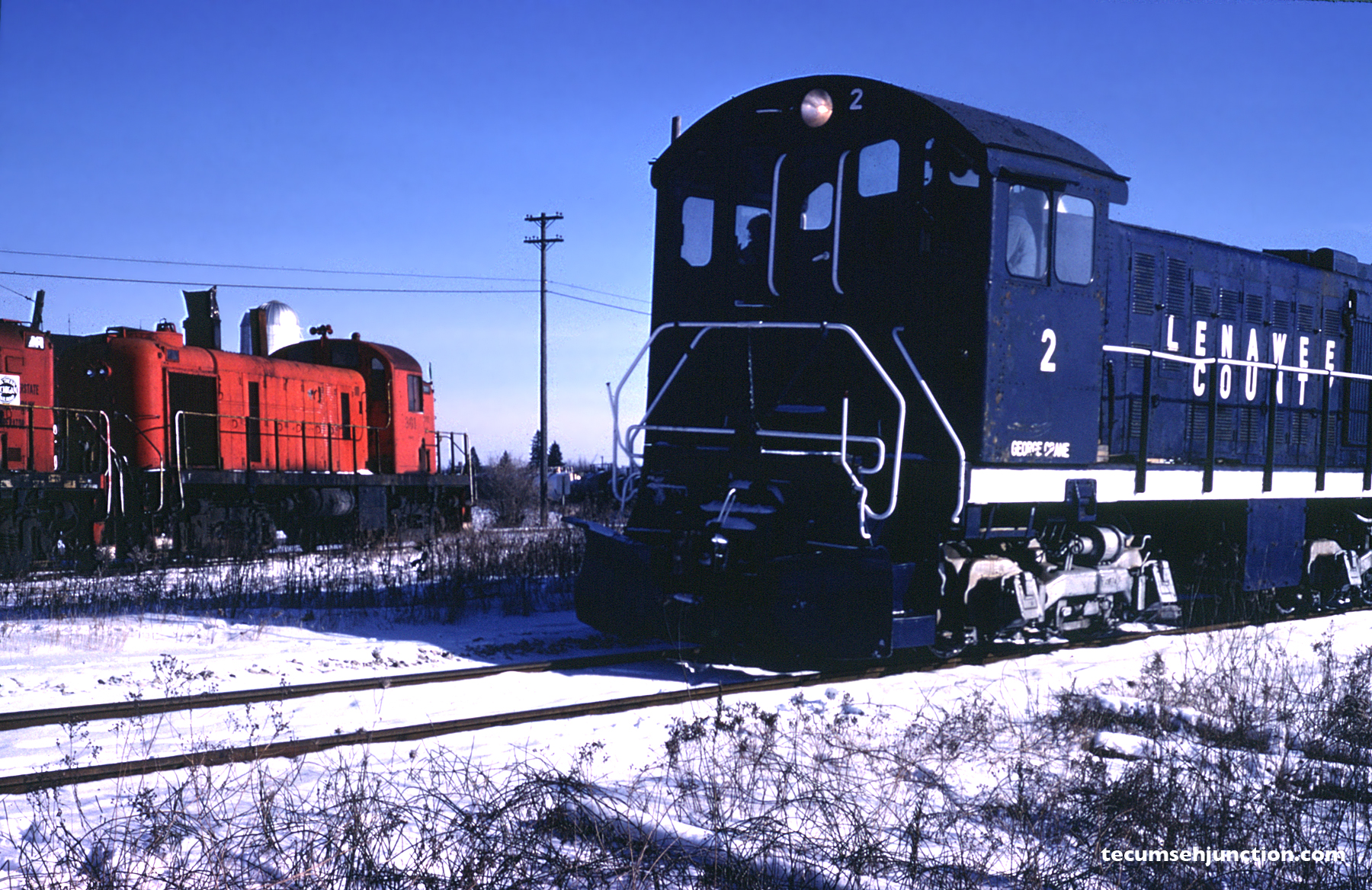 SMRS Alcos and LCRC #2 at Lenawee Junction, Michigan